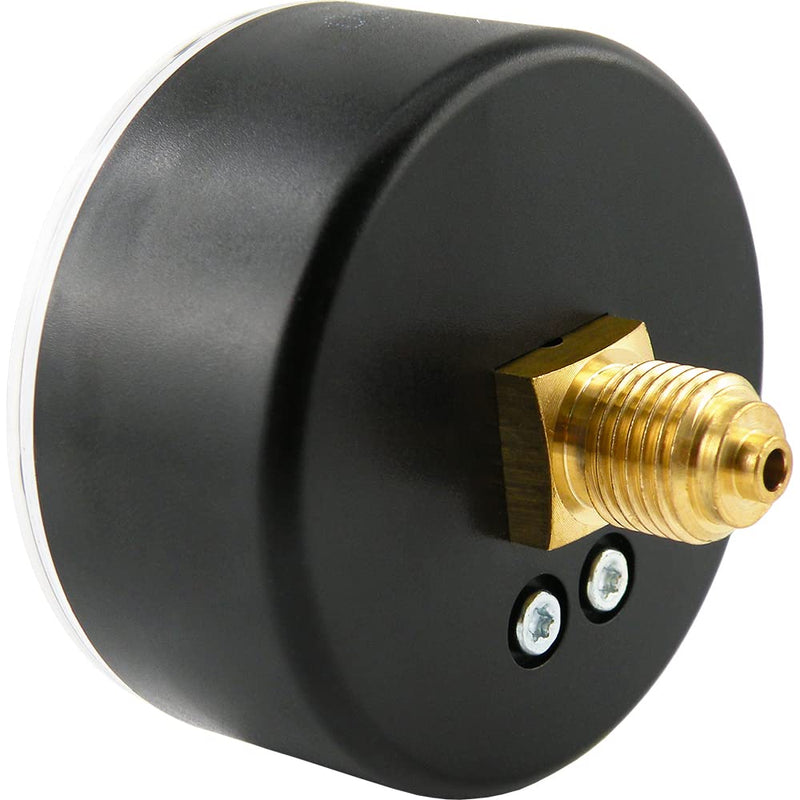 Fittingstore - Horizontal pressure gauge Ø 40, 50, 63 mm compressed air pressure gauge, class 2.5, also for vacuum (display range: 0-16 bar, diameter: 40 mm) display range: 0 - 16 bar