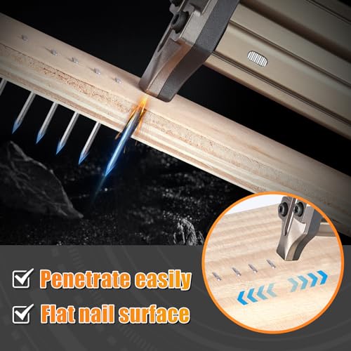 KIMSING 14 Gauge 1-1/2-Inch (38mm) Concrete Nails 800PCS/Box ST38 Nails(800 PCS/BOX)