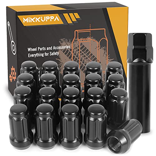 MIKKUPPA 20PCS M12x1.5 Lug Nuts & 24PCS Lug Nut Covers - Replacement for 2006-2022 Honda Civic, 1998-2022 Honda Accord, 2006-2022 Hyundai Elantra Aftermarket Wheel Lug Nut