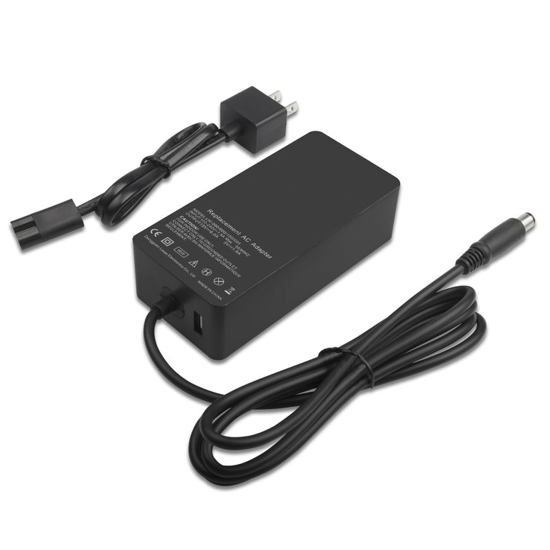 90W 15V 6A Power Supply Charger Fit for Microsoft Surface Pro 4 5 6 Dock Station Model 1661 1749 Surface Book Docking Station PD9-00003 ‎PD9-00011 PF3-00012 PF3-00007 Power Transformer PSU