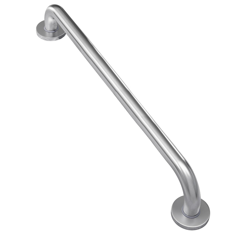 AmazerBath Long Grab Bars for Bathtubs and Showers Anti Slip, 32" L x 1.25" D, Handicap Grab Bars Stainless Steel, Shower Grab Bars for Seniors, Bathtub Handle Bars for Bathroom Holds 500LBS 32"L x 1.25"D Brushed Nickel