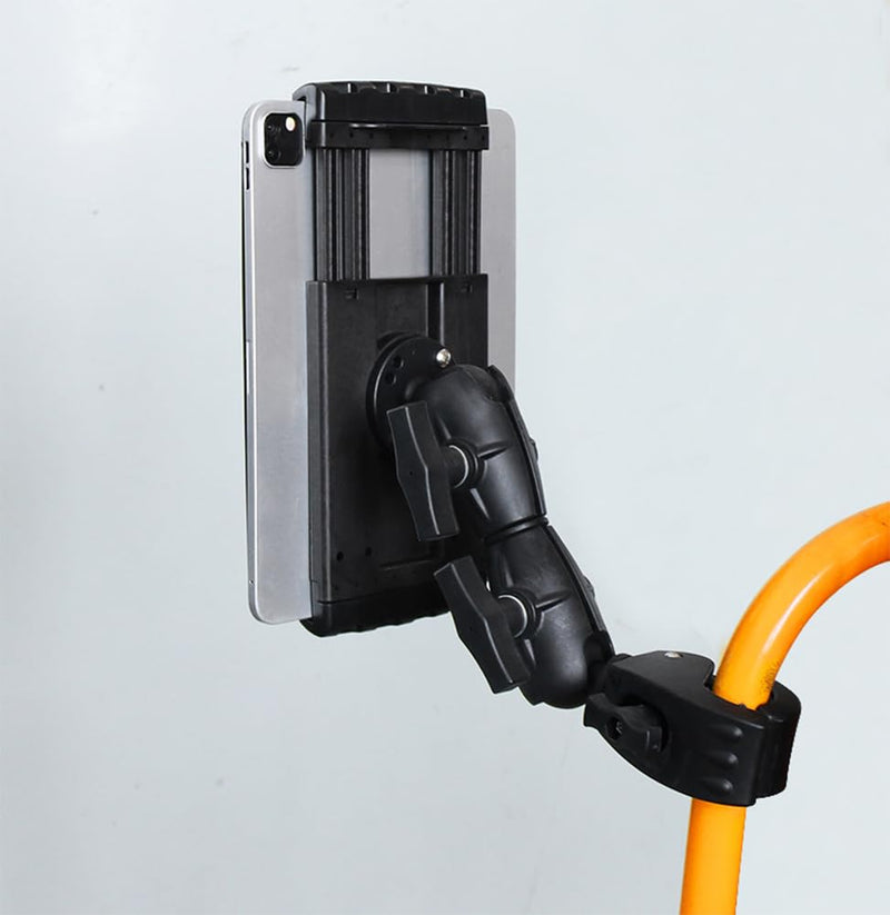 Strg Double Socket Swivel Arm for 1.5 Inches/C Size / 38mm Ball Mounts Accessories, 6.4" Length Double Socket Arm Powerful Clamp Compatible with RAM Mount, iBolt and More 1.5" Ball + 6.4" Long