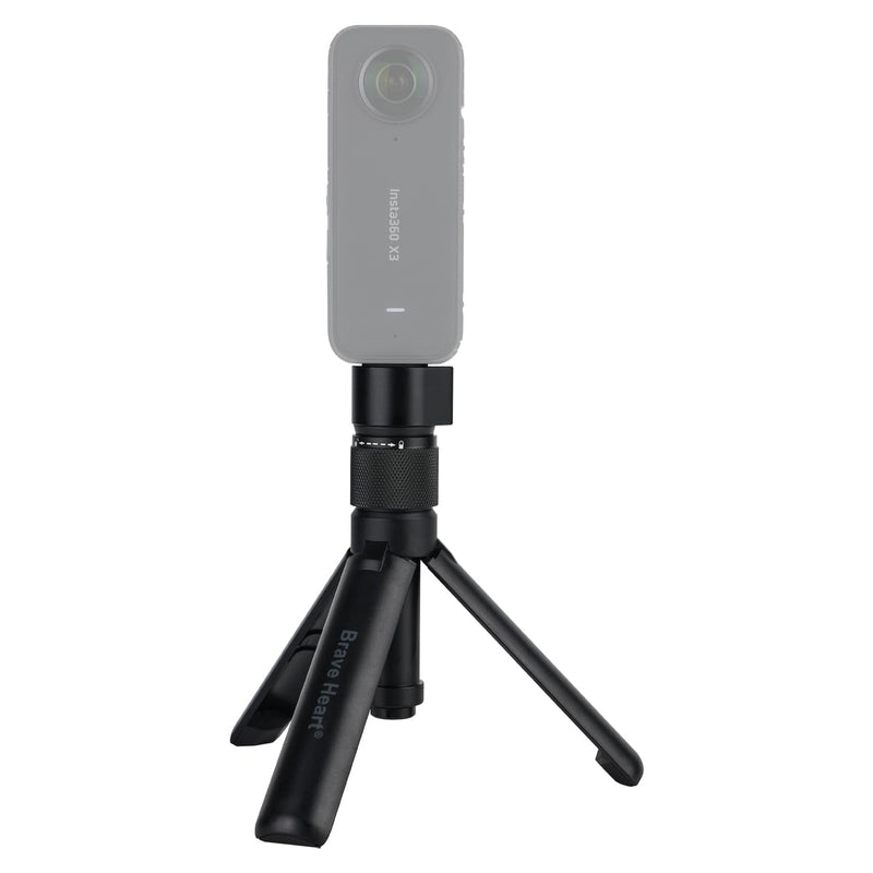 Bullet Time Handle Tripod Multi-Functional Tabletop Fold Tripod for insta360 Insta 360 X3,ONE RS,GO 2,ONE X2,ONE R,ONE X ONE RS Gopro Go pro Hero 11 10 9 5 4 3 Sport Camera Accessories (Mini Tripod) Mini Tripod