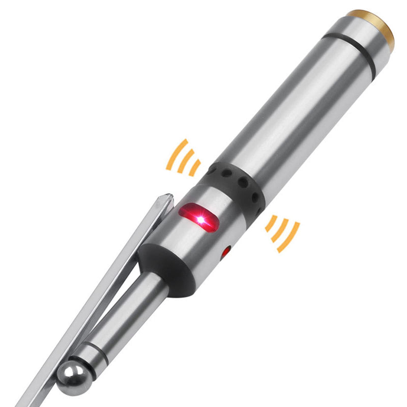 Electronic Optical Edge Finder with LED, 20mm Shank, Non Magnetic Stainless Steel Centering Rod, Total Tone for CNC Lathes and Milling Machines
