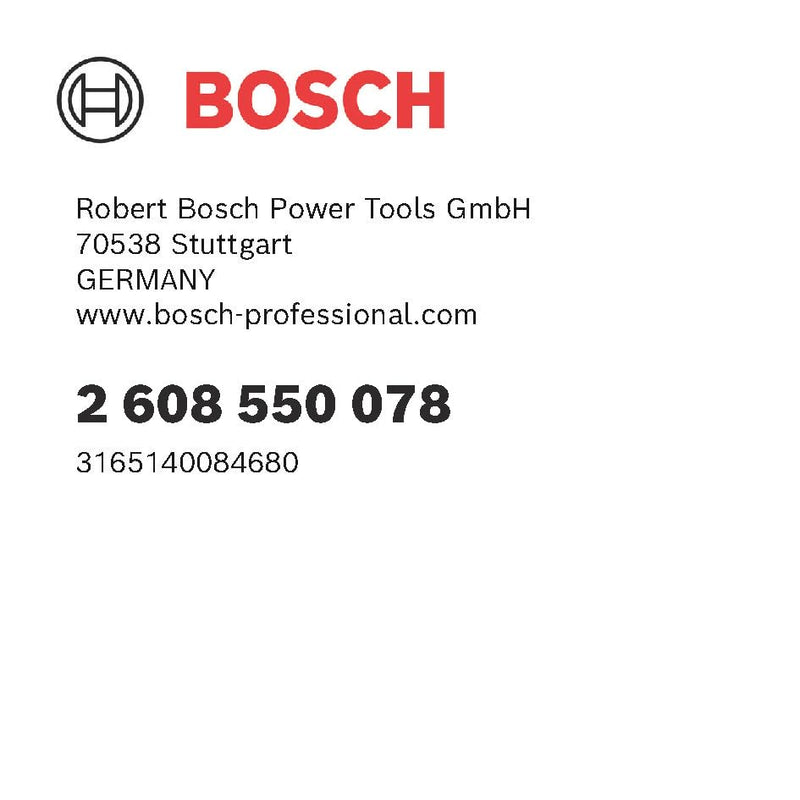 Bosch 2608550078 Hex Shank for core Cutters with M16 11 mm, 80 mm, Silver HEX - M16 Adapter