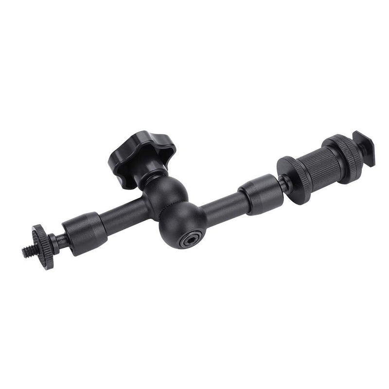 Articulating Adjustable Friction Magic Arm for Hot Shoe Mount Work with Cameras