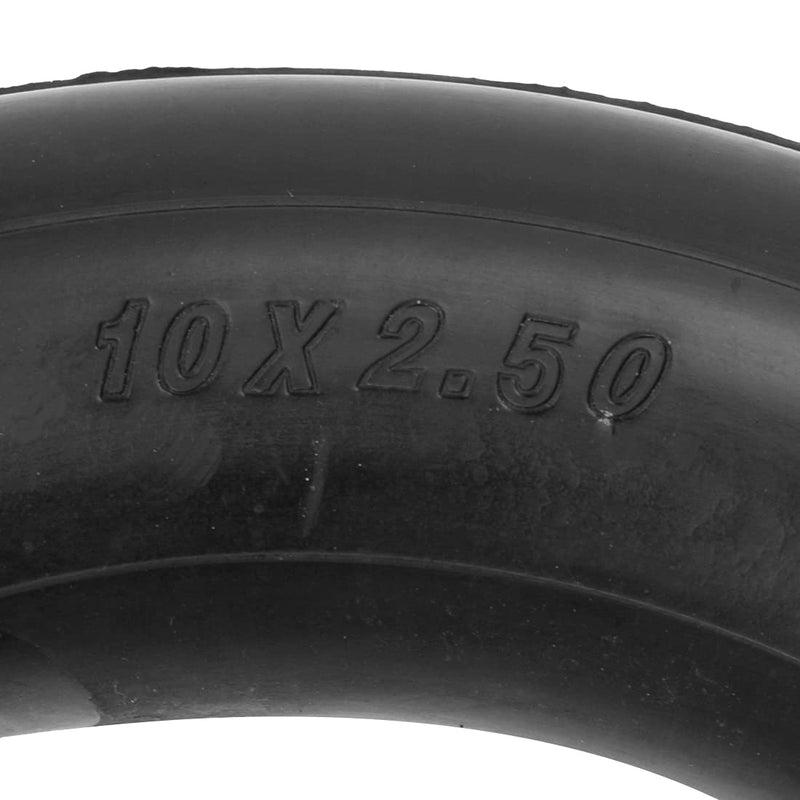 FVRITO 10x2.50/2.75 10 Inch Inner Tube for Smart Self Balance mobility Electric Scooter 36v 48v 400w 500w 800w Hub Motor Mijia M365 With TR87 Angled Stem 2 Pack