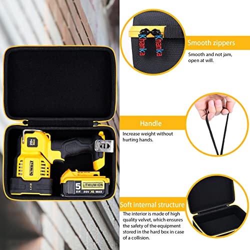 khanka Hard Storage Case for Dewalt DCGG571M1/DCGG571B+DCL043 Work Light