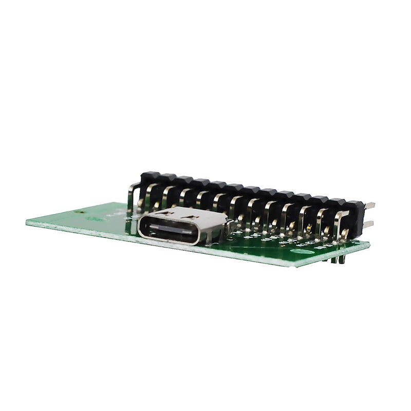 WLGQ USB 3.1 TYPEC with PCB Test Socket 2.54 Pitch Pin Header Test Board USB-c Nut 0.1In PIN