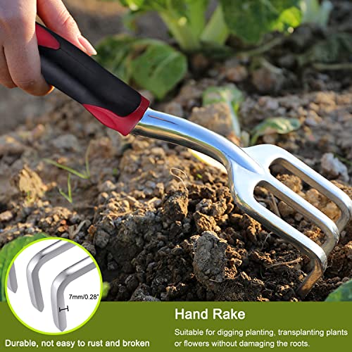 FANHAO 16 Inches Watering Wand+3 Piece Garden Tools Set