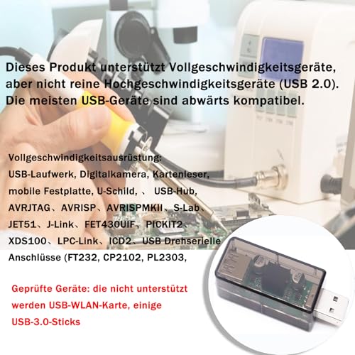 ADUM3160 USB Power Isolation Board, USB Isolator Module | 1500 V, low power consumption, to isolate noise in the circuit system