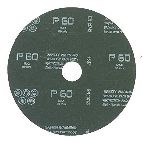 Mercer Industries 303060-6" x 7/8" Aluminum Oxide Resin Fiber Discs, 60 Grit (25 pack)