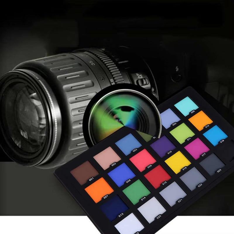 Color Test Card For Superior Digital Color Correction for Color Matching in Photo Color Spectrum Palette Board