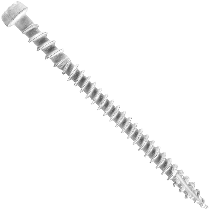 Jake Sales #10 x 2-3/4" White Composite Decking Exterior Coated Wood Screw Torx/Star Drive Head - AQC Lumber Compatible (1 Pound ~85 Screws) WHITE - 1 POUND ~ 75 Screws