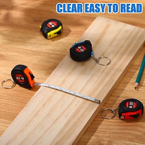 Copkim 36 Pcs Father's Day Dad Gifts Mini Tape Measure Keychain Bulk