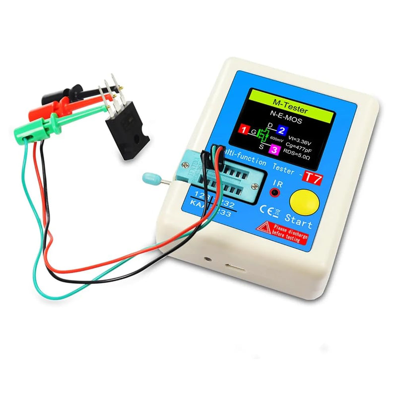 DollaTek Transistor Tester Multifunction TFT Diode Triode Capacity Tester LCR ESR NPN PNP MOSFET IR