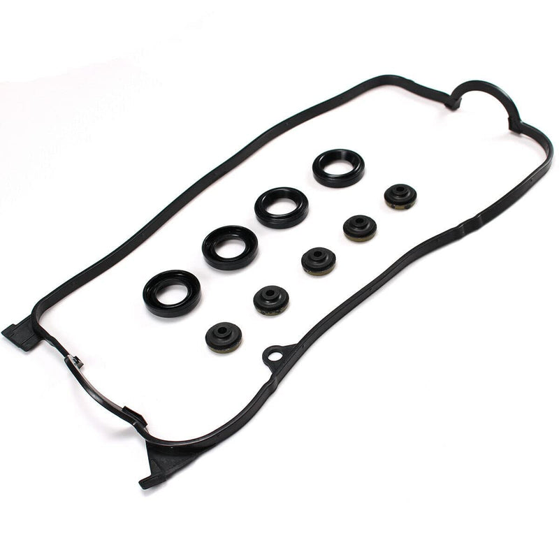 VS50606R Valve Cover Gasket Set Kit Fit 2001-2005 for Honda Civic EX HX GX DX LX 1.7L SOHC D17A1 D17A2 D17A6 D17A7