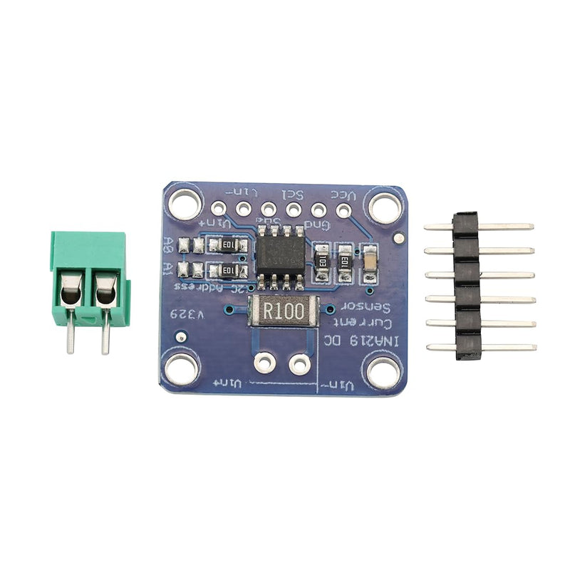 INA219 Bidirectional DC Current Monitoring Sensor with I2C Interface, 3-5.5V Zero Point Drift Performance Monitor Breakout Module for Arduino (Pack of 2)