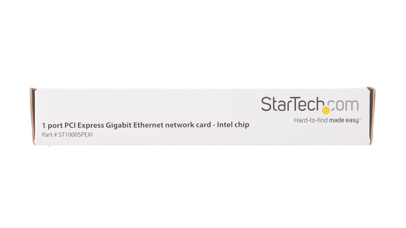 StarTech.com 1-Port Gigabit Ethernet Network Card - PCI Express, Intel I210 NIC - Single Port PCIe Network Adapter Card with Intel Chipset (ST1000SPEXI) 1 Port