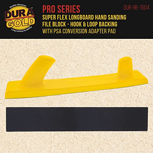 Dura-Gold Premium 180 Grit Gold PSA Longboard Sandpaper 20 Yard Long Continuous Roll, 2-3/4" Wide & 180 Grit PSA Longboard Sandpaper 20 Yard Roll, 2-3/4" Wide