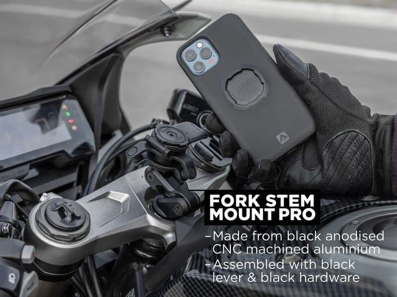 Quad Lock Motorcycle Fork Stem Mount PRO for iPhone and Samsung Galaxy Phones
