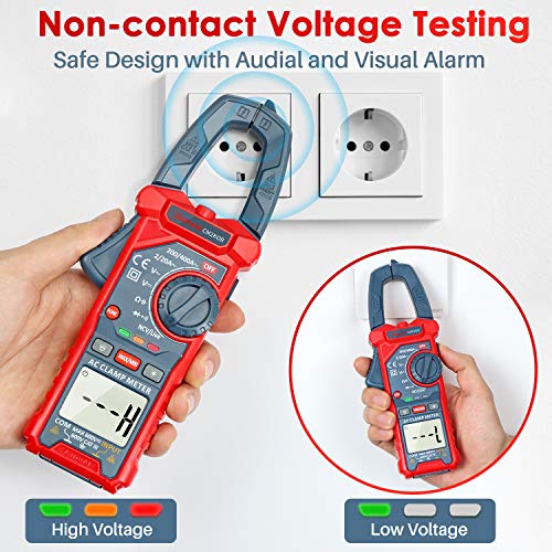 AstroAI Digital Clamp Meter Multimeter 2000 Counts + AstroAI TRMS 6000 Counts Auto-ranging Multimeter