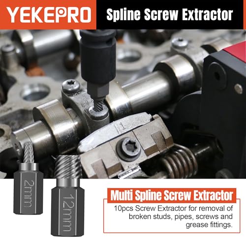 40PCS Metric Bolt & Screw Extractor Set and Left Hand Drill Bit Set 40PCS