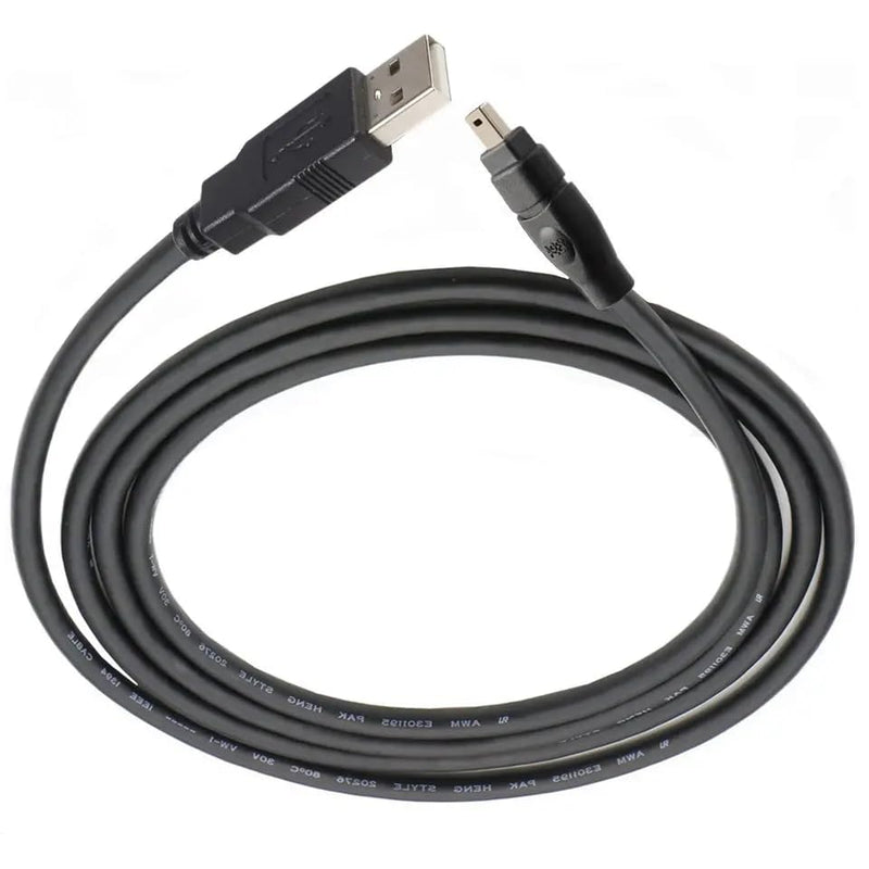 Herfair USB to Firewire Cable for Sony DCR-TRV75E DV Camera IEEE 1394 4Pin to USB Adapter Cable Male to Male Converter Wire Compatible with Sony Camcorder Only (6ft, USB to 4Pin Firewire 400 Cable) USB to 4Pin 1394