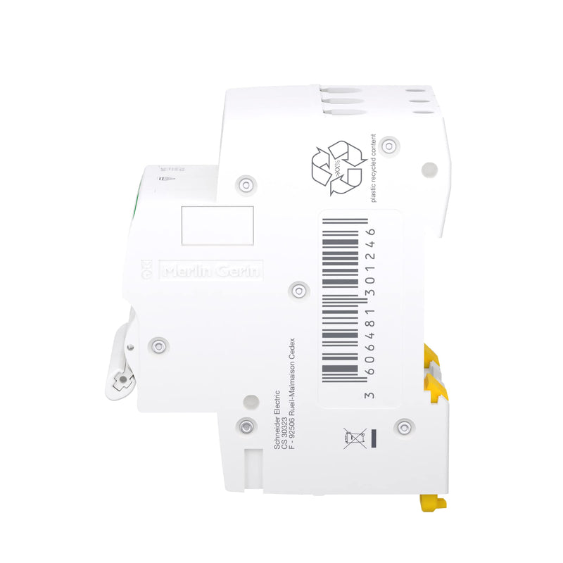 Schneider Electric R9F24316 Resi9 3-Pin Circuit Breaker | 16A, C characteristic, 6kA Rated current 16A Operating voltage 400 V