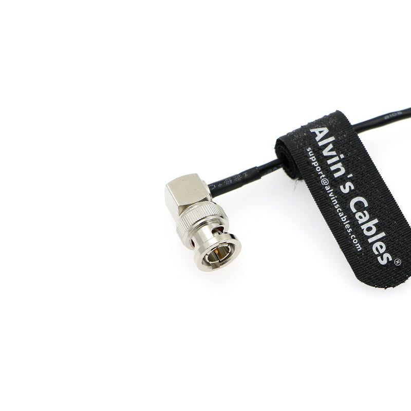 Alvin's Cables 3.5mm TRS to BNC Timecode Cable for Canon C70 for Sony F55 FX9, Zaxcom, Zoom F4| F8| F8n from Deity Tentacle Sync Timecode Generator Box 50CM|19.7inches Locking TRS