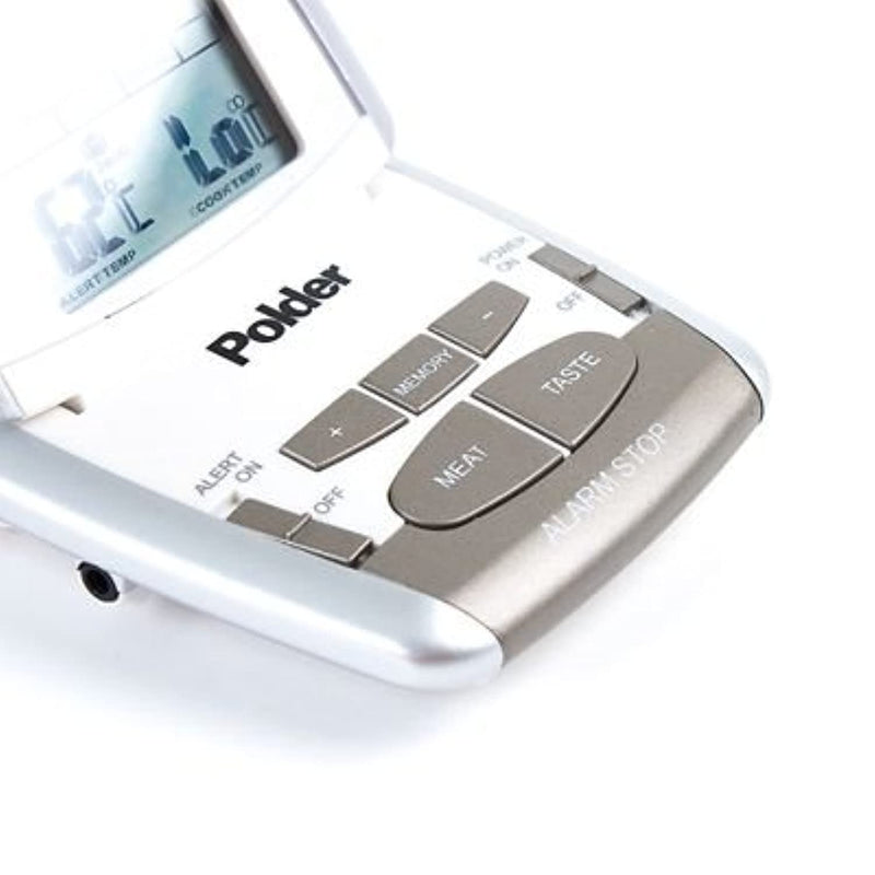 Polder Digital Meat & Poultry Probe in-Oven Thermometer Temperature Monitor