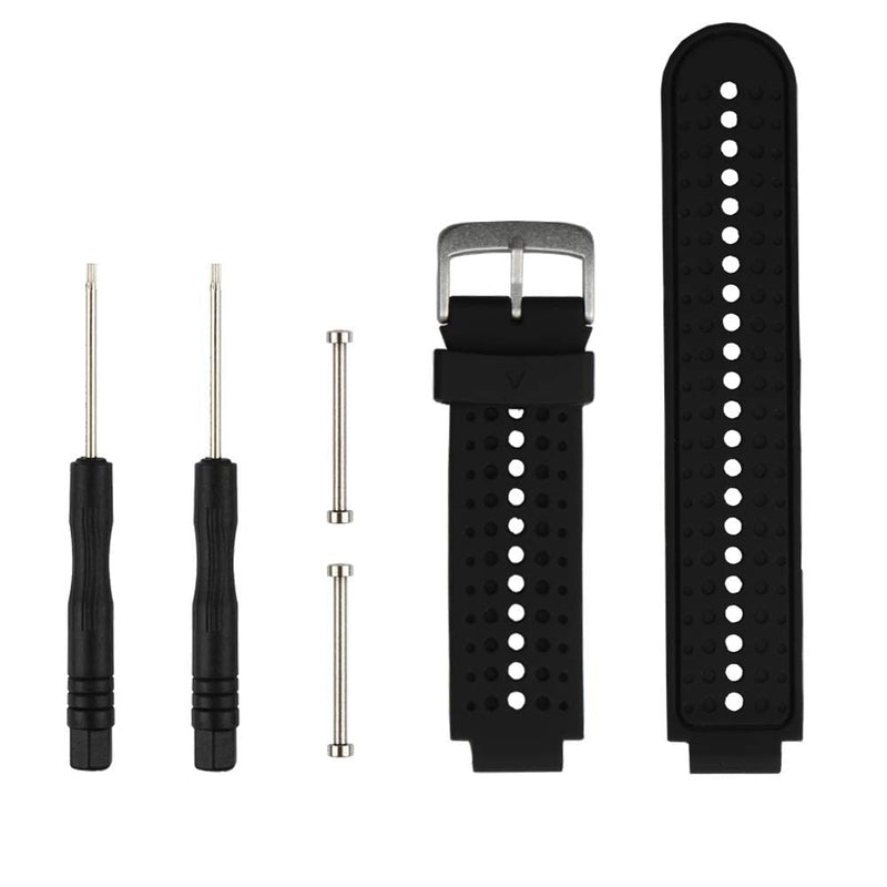 Baaletc for Garmin Approach S20 S5 S6 Watch Bands Replacement Colorful Strap Wristband Accessories for Approach S20 Smartwatch black/black
