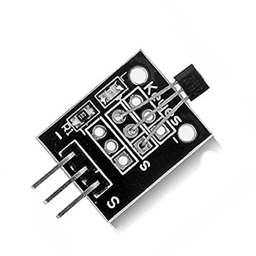 DollaTek 5pcs Hall Effect KY-003 Magnetic Sensor Module DC 5V for Arduino PIC AVR Smart Cars