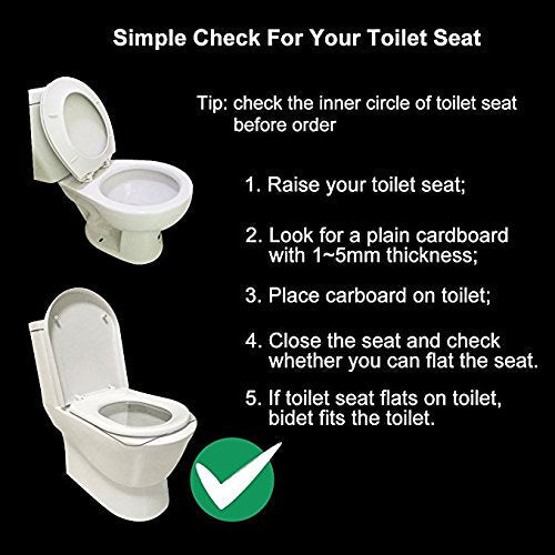 APURE BIDET A123 - Only Cold Water Bidet- Dual nozzles of wash and women wash- Selfcleaning Toilet Bidets (1PC) 1