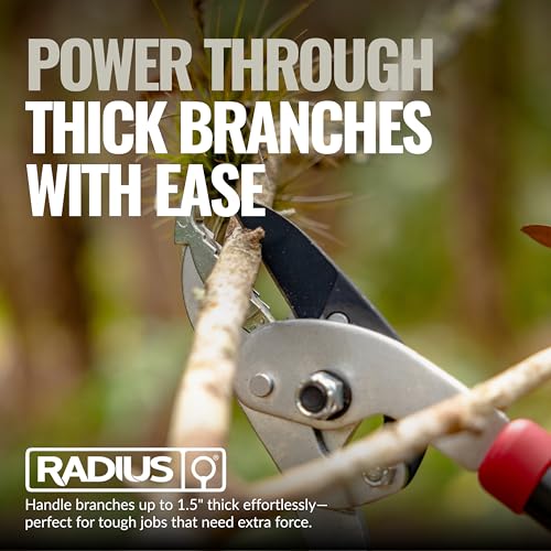 Radius Garden 28-Inch Compound Anvil Lopper with Compound Action