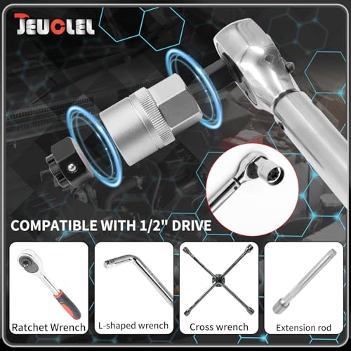 22PCS Wheel Locking Nut Key Kit Compatible with VW VAG Volkswagen Kit 22 pieces