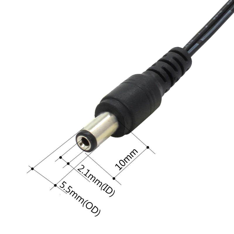 Security-01 DC 6V 2A 1000mA power supply adapter, plug 5.5 mm x 2.1 mm 6 V, 2 A (single)