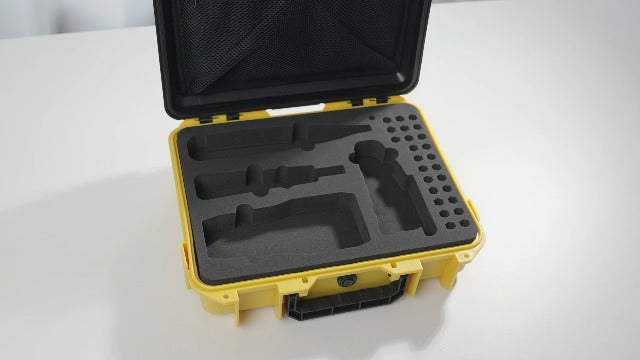 Hard Shell Case for Klein Tools VDV501-851 VDV500-123 VDV226-110 VDV427-300 | Portable Storage Holder for Network Tools Cable Tester for Scout Pro 3/ Wire Tracer and Accessories | Yellow Black