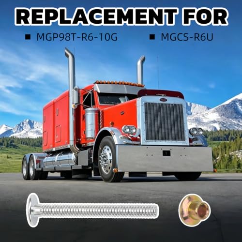MGP98T-R6-10G MGCS-R6U 3/16" Huck Bolt and Collar Kit 100 Sets 3/16"
