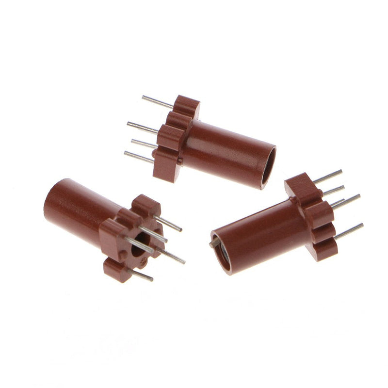VONGEE 20pcs Adjustable Inductor Skeleton Empty Ferrite Core No Inductor Coil 25-100MHZ