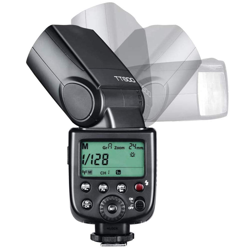 Godox TT600 Camera Flash Speedlite for Canon Nikon Panasonic Olympus Pentax and Other DSLR Cameras，Digital Cameras with Standard Hot Shoe