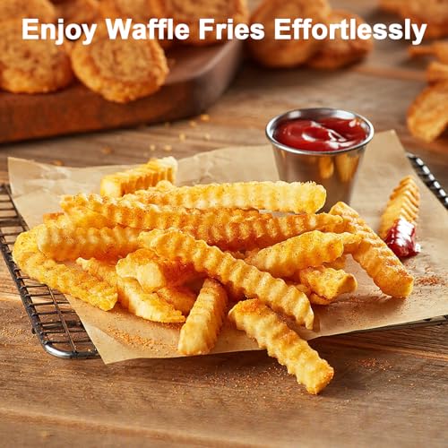 Electric Vegetable Chopper Blade Accessory, Crinkle Potato Blade, Wavy Cutter for GJ817
