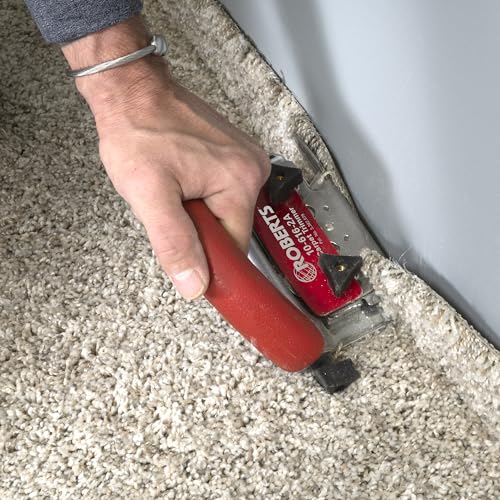 Roberts 10-616-2A Conventional Carpet Trimmer with 20 Heavy-Duty Slotted Blades