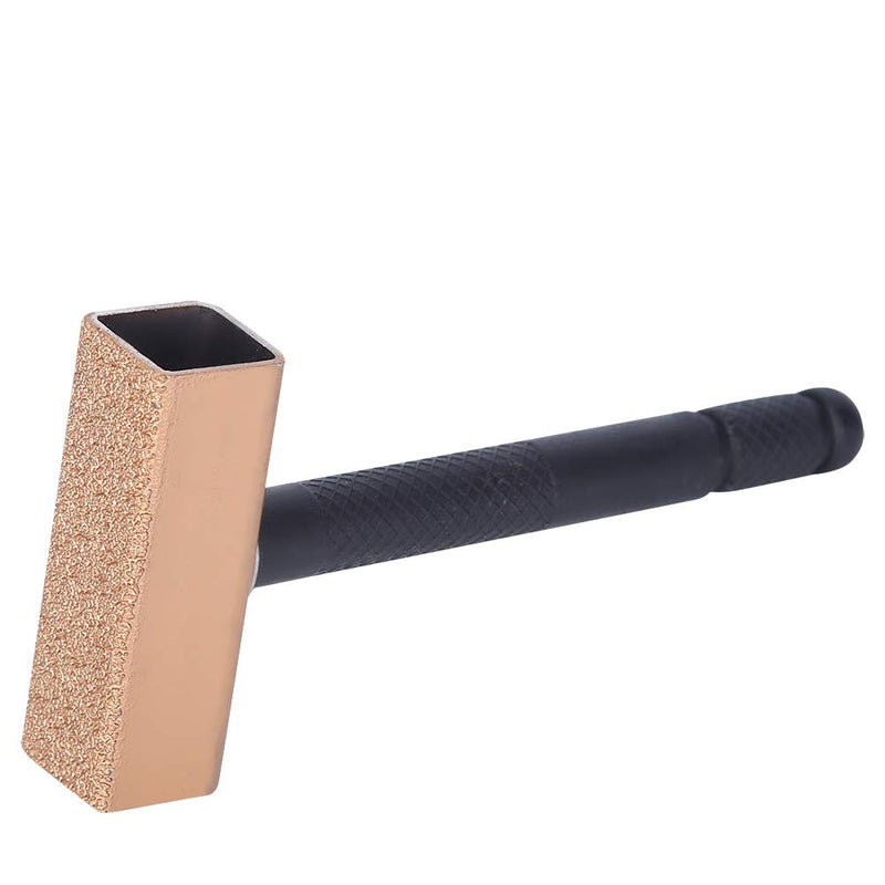 Diamond Dresser 105mm Grinding Stone Dresser Dressing Stone for Grinding Wheels Bench Grinder Tool with Non-Slip Handle (101301 Chest of Drawers with Black Handle, Small) 101301 Chest of Drawers with Black Handle, Small