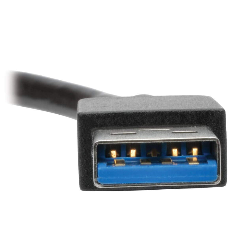 Tripp Lite USB 3.0 SuperSpeed to DisplayPort Dual-Monitor External Video Graphics Card Adapter, 512 MB SDRAM, 4K x 2K (U344-001-DP-4K) DisplayPort Dual Monitor (4K x 2K)