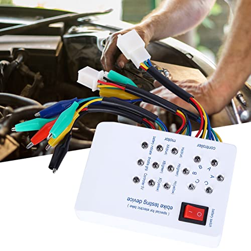 Brushless Motor Tester, Electro Car E Bike Brushless Motor Controller Tester Scooter Brushless Car Motor Controller Tester for Testing Motor Coils