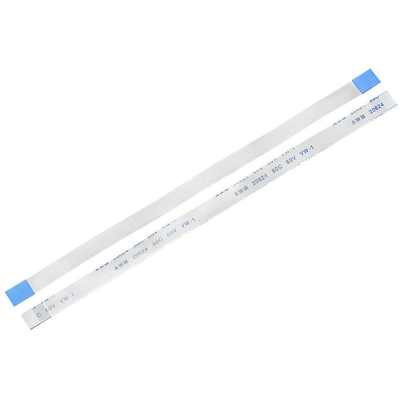 uxcell Flexible Flat Cable, 12 Pins 0.5mm Pitch 150mm FPC FFC Flexible Ribbon Cable for LCD TV DVD Player Laptop 5Pcs (A Type)