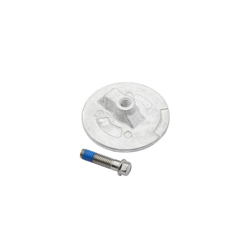 Quicksilver 76214Q5 Aluminum Anti-Ventilation Plate Anode for Mercury, Mariner, Force, and MerCruiser Outboards and Sterndrives