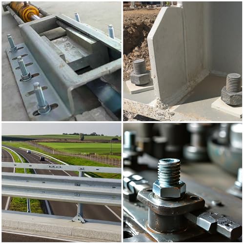 1/2" x2-3/4 Wedge Anchors for Concrete, Concrete Anchor Bolts 1/2"x2-3/4"