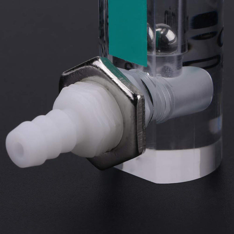 Oumefar Gas Flow Meter Flow Meter 2.5-25LPM Flow Meter with Control Valve for Oxygen-Air Gas, 色